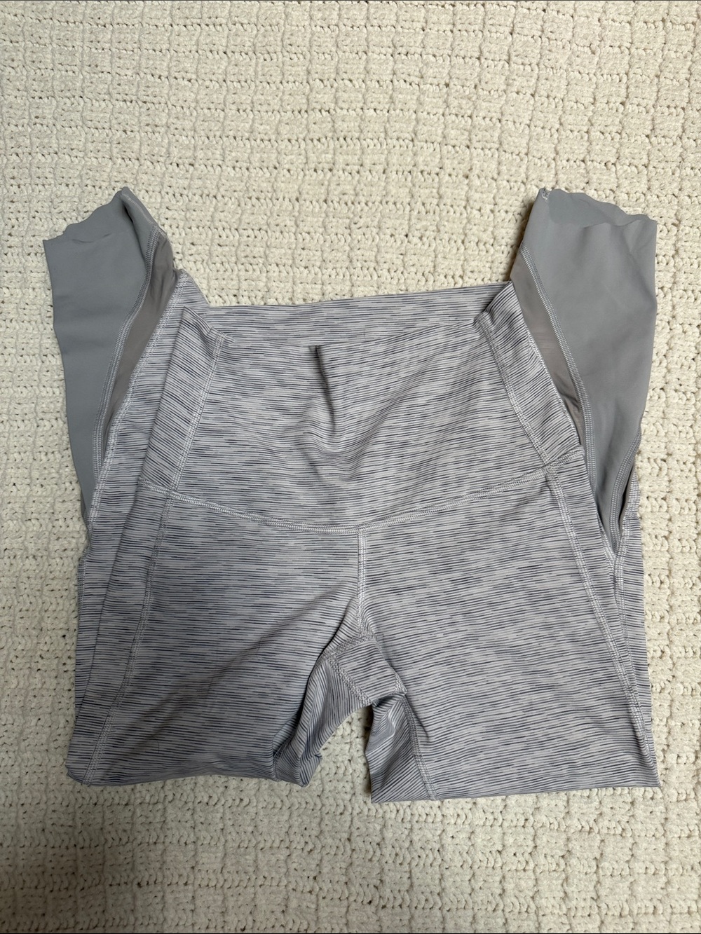 Lululemon Wunder Under Crop High-Rise *Roll Down Scallop Full-On Luxtreme 23"
